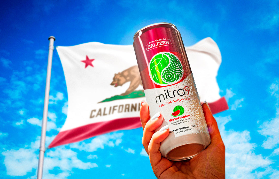 Hand Cheers to California Kratom Seltzer