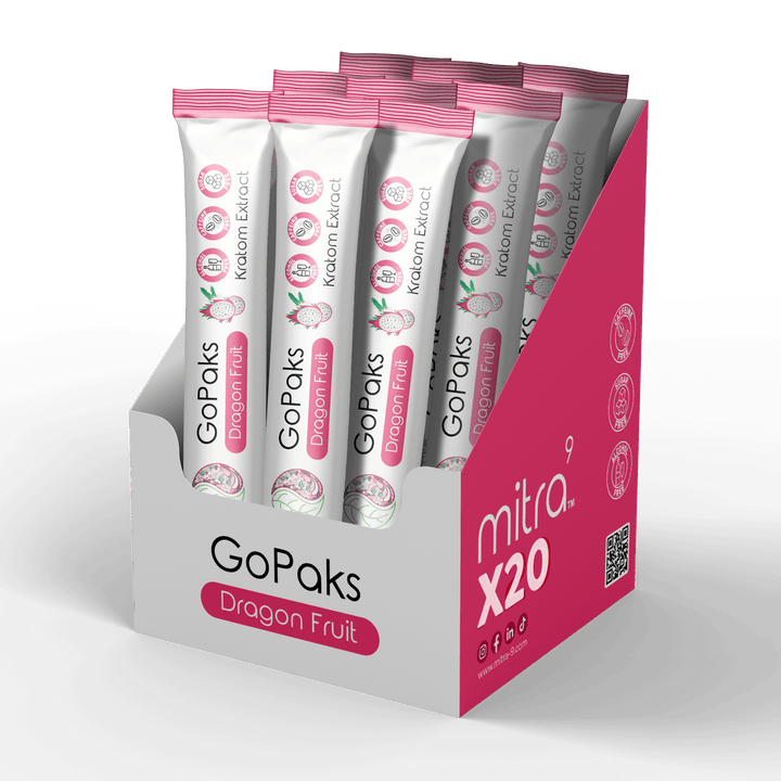 20 Pack Kratom Powdered GoPaks