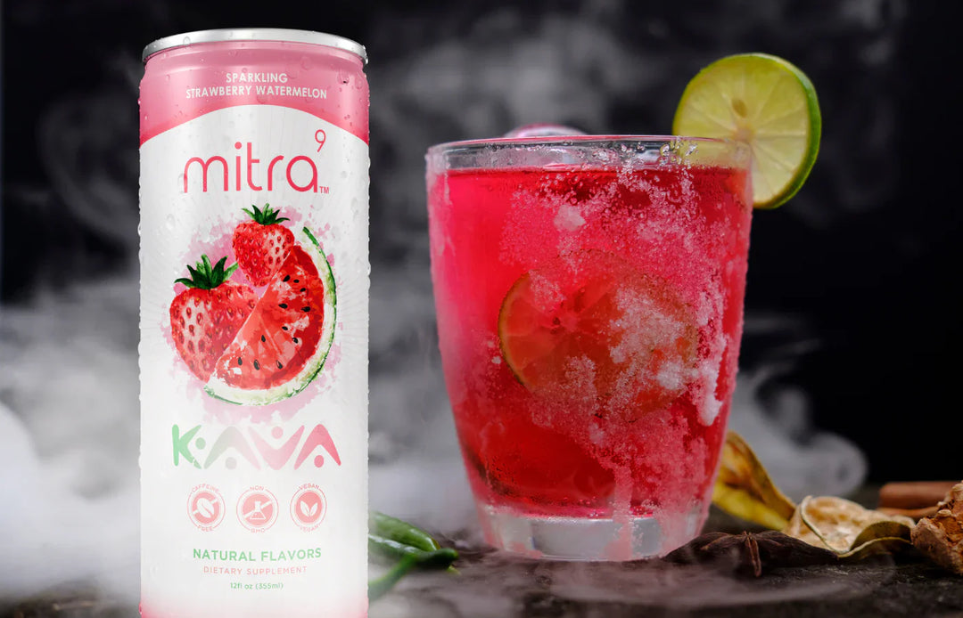 Mitra9 Kava Mocktails Mixed Drinks with Lime