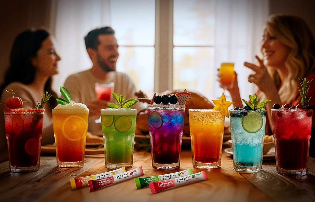 Family Holiday Drinking Thanksgiving Mocktails 