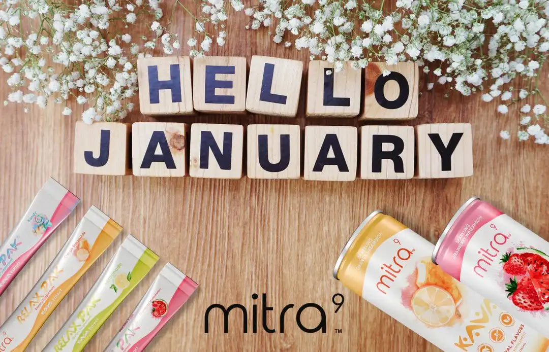 January No Alcohol Kava Powder Drink Mixes and Kava Seltzers