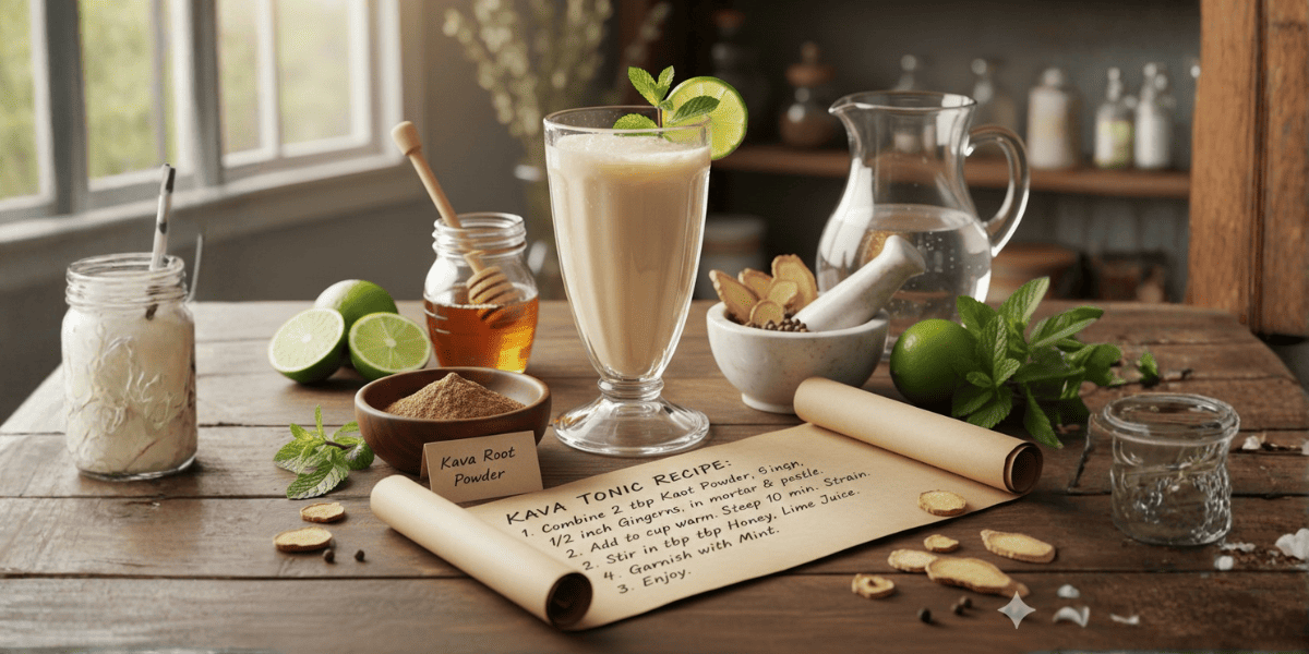 Kava Tonic Recipe: How to Make the Perfect Kava Tonic at Home