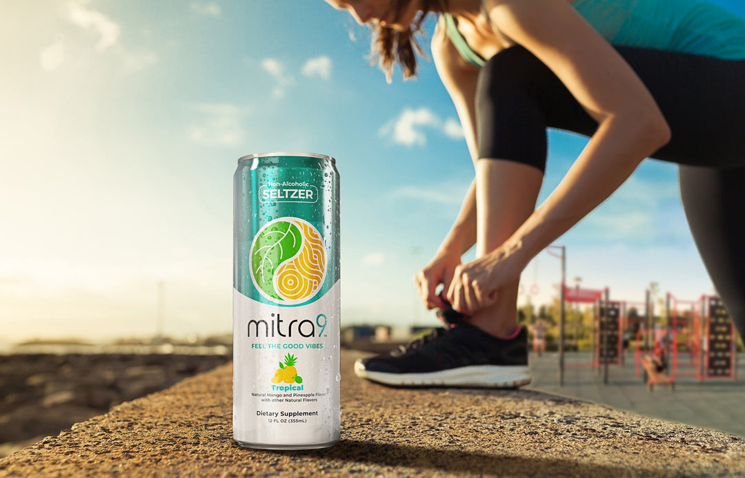 Functional Drinks for Pre Workout Woman about to Run