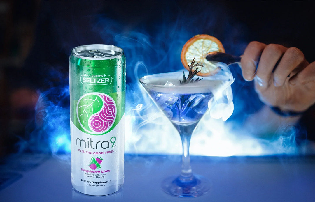 Simple Virgin Blue Lagoon Non Alcoholic Functional Mocktail Drinks Recipe 