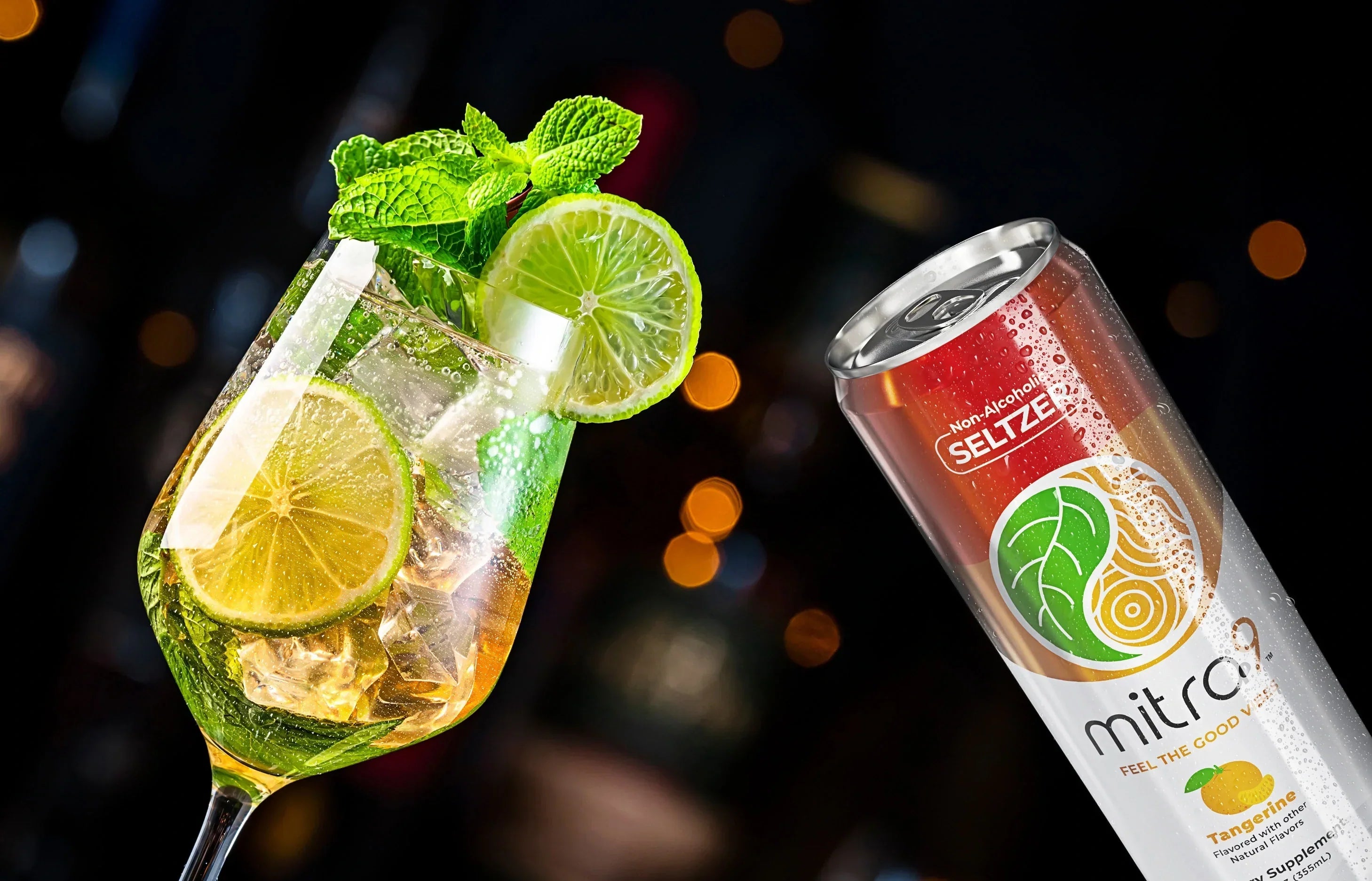 Hugo Spritz Mocktail Functional Beverage