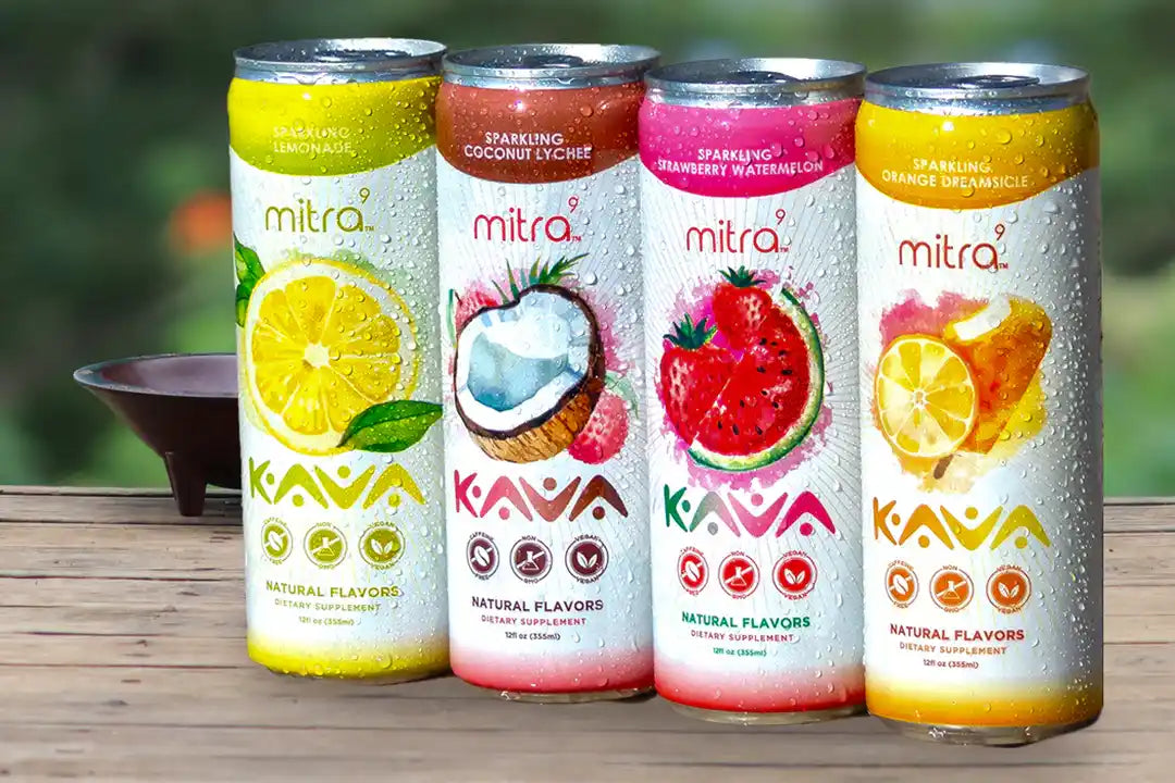 Canned Kava Seltzers Drink Flavors