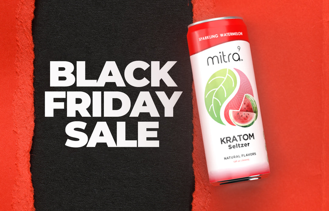 Black Friday Sale Watermelon Kratom Seltzer Can