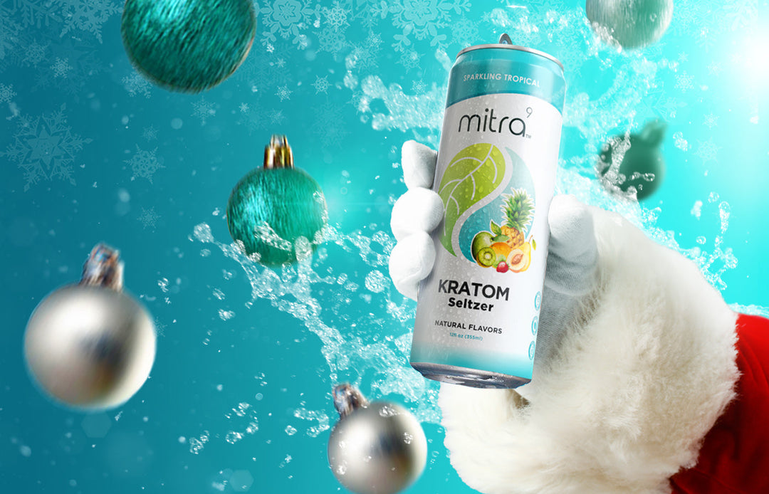 Santa Clause Kratom Seltzers Can Drinks