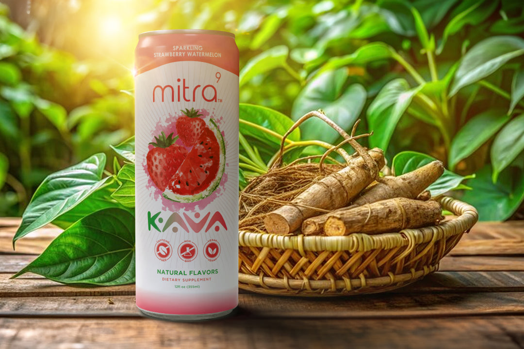 Mitra9 Kava Seltzer Drink Kava Roots