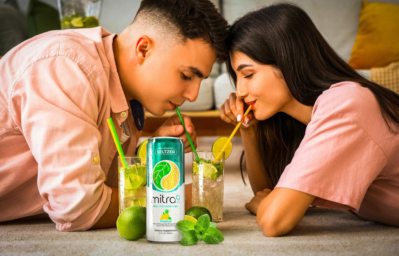 Non Alcoholic Mjito Recipe shared by Health Conscious Couple