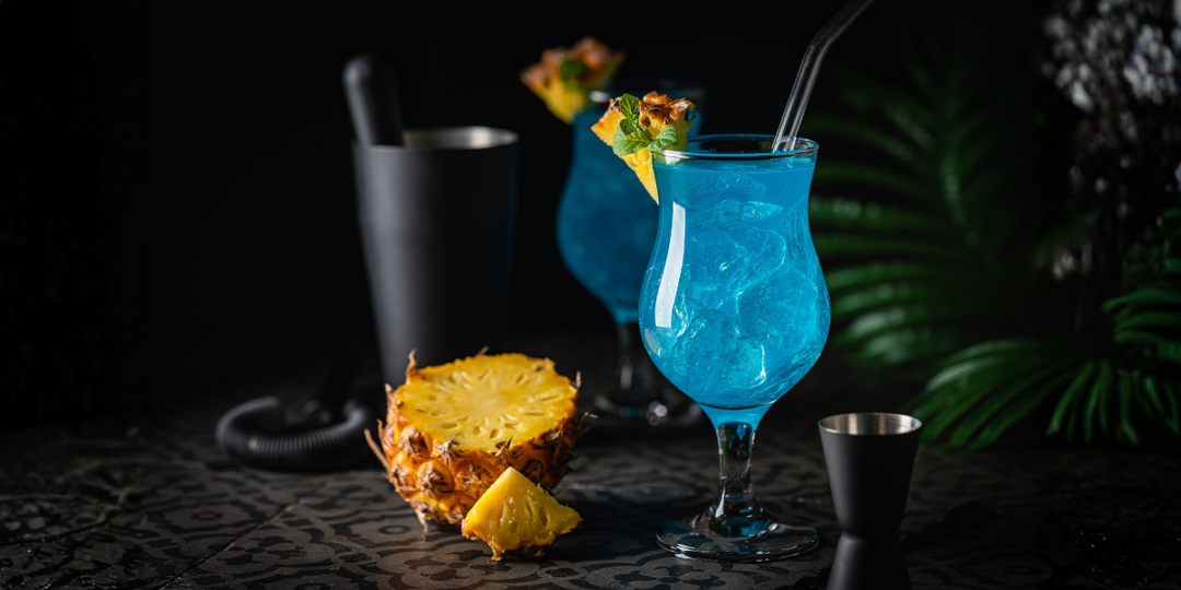 Non-Alcoholic Blue Hawaii Mocktail Recipe