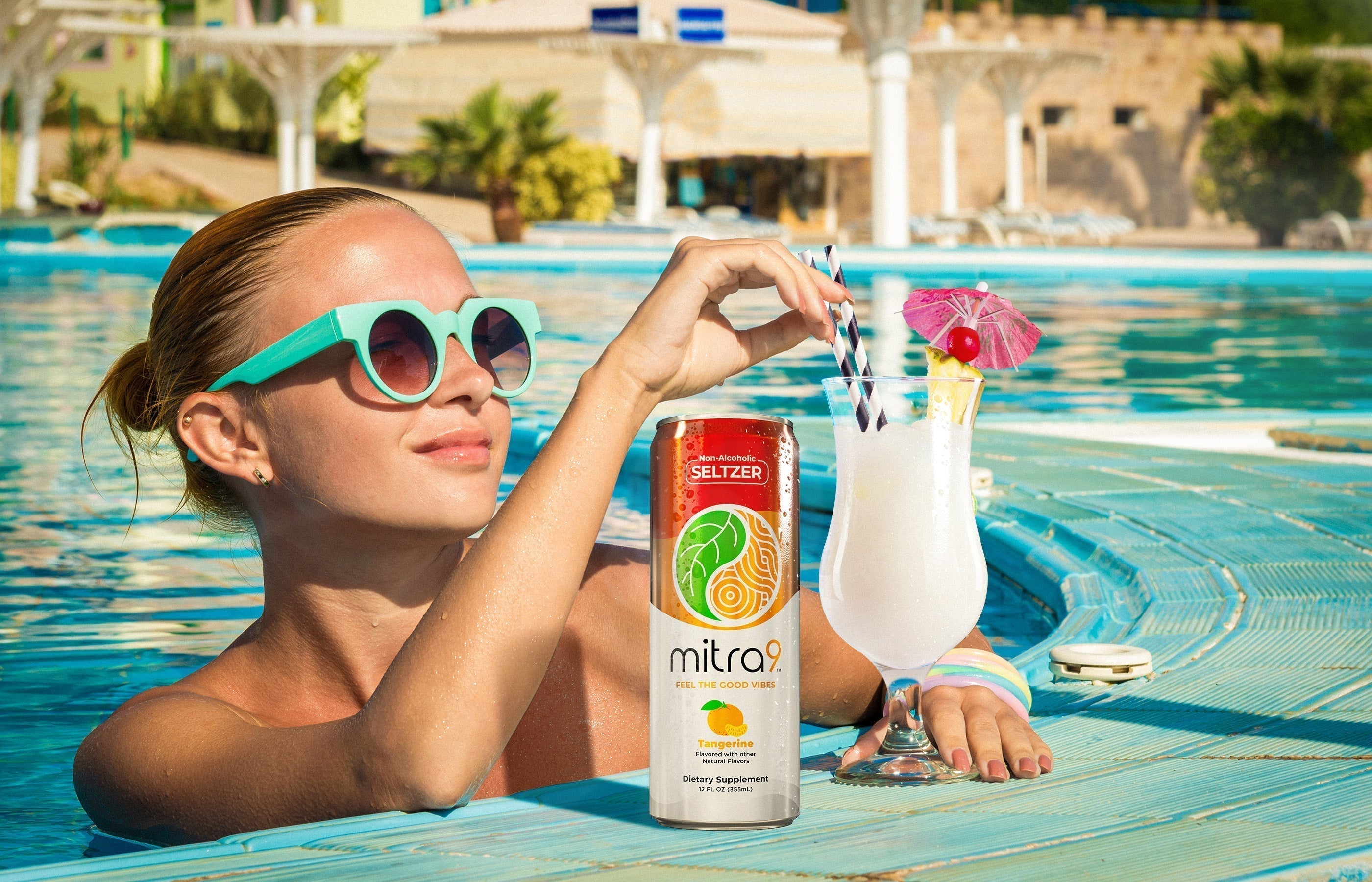 Functional Drinks Pina Colada Pool Side Non Alcoholic