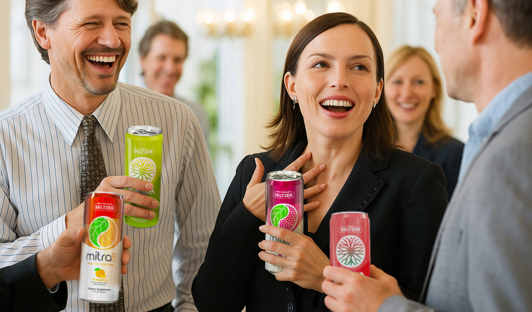 Office Party Non Alcoholic Seltzers