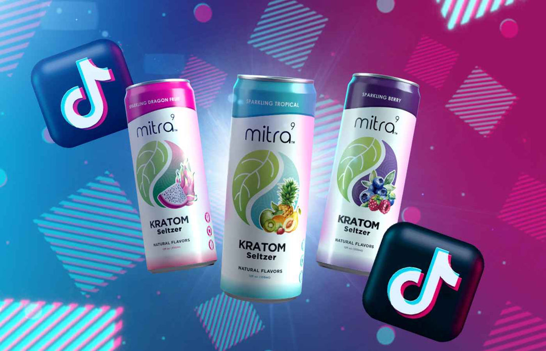 Mitra9 kratom Seltzer TikTok