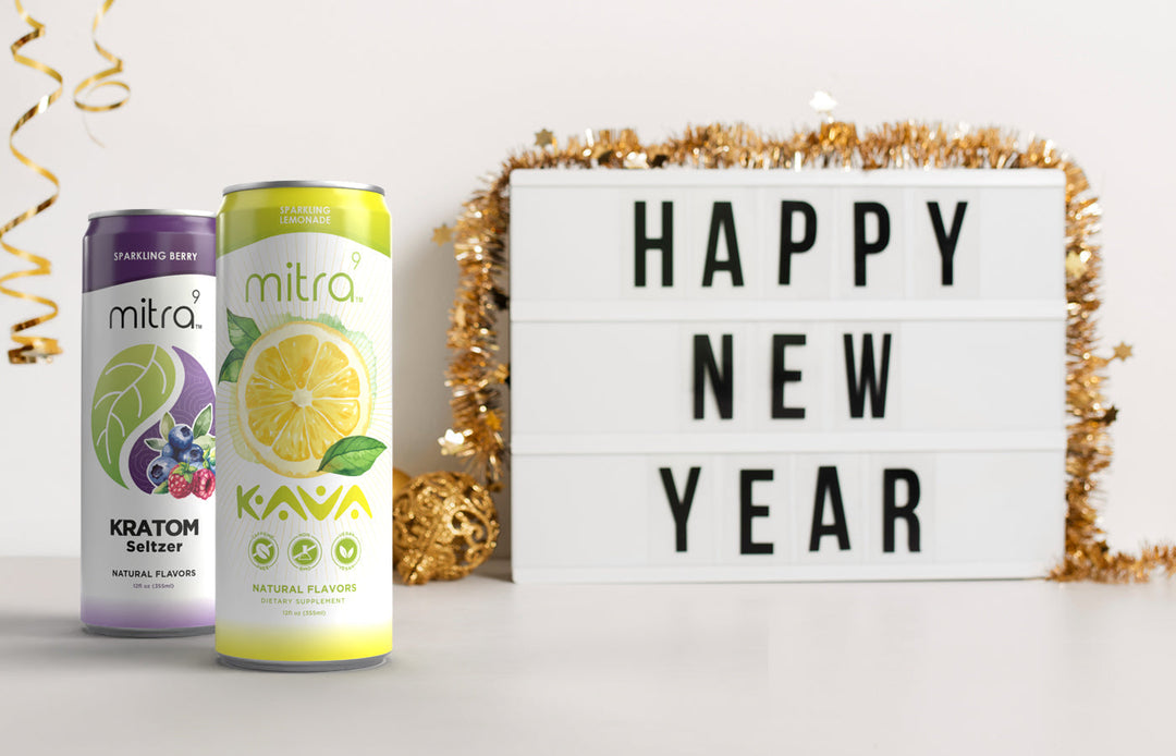 Happy New Year Lemonade Kava Berry Kratom Seltzers