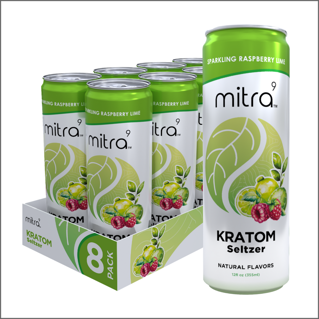 Raspberry Lime Kratom Seltzer