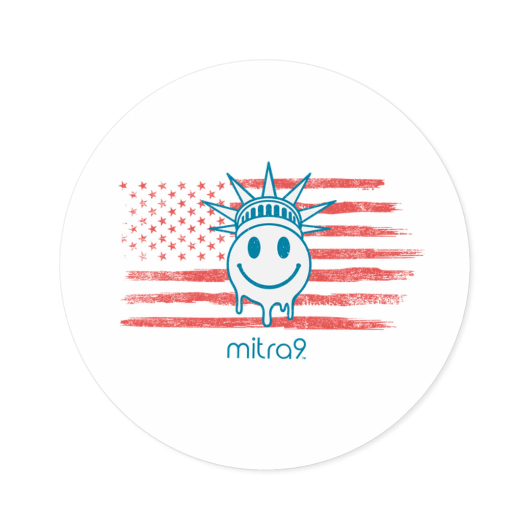 Live Free 4th of July Sticker - Red, White, & Chill 2025 Edition