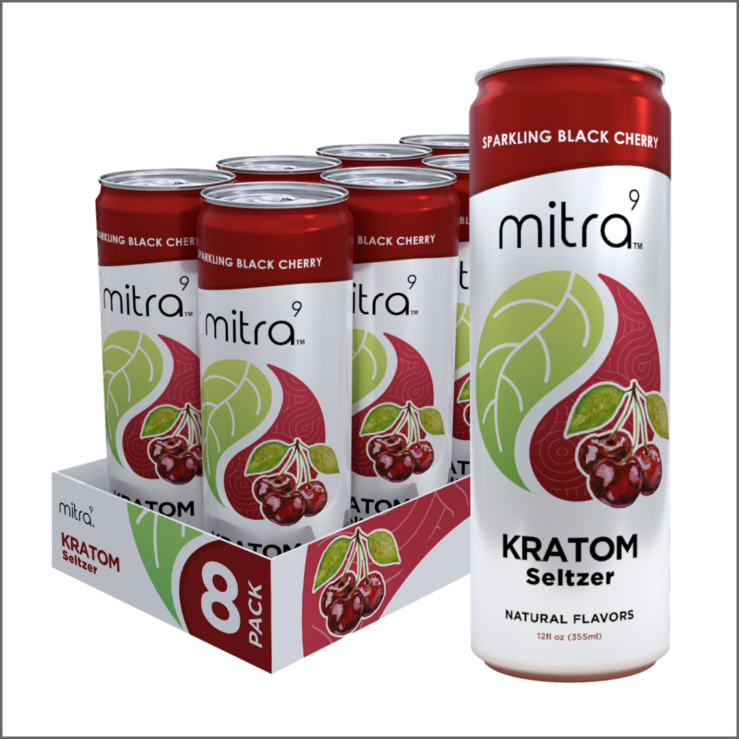 Black Cherry Kratom Seltzer