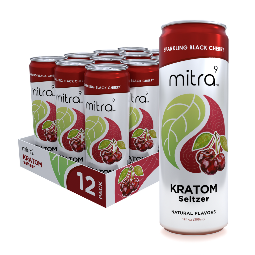 Black Cherry Kratom Seltzer