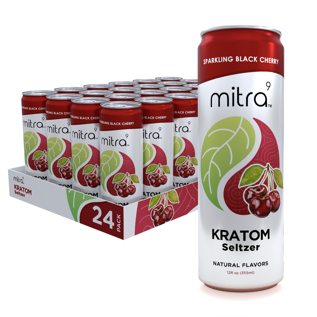 Black Cherry Kratom Seltzer