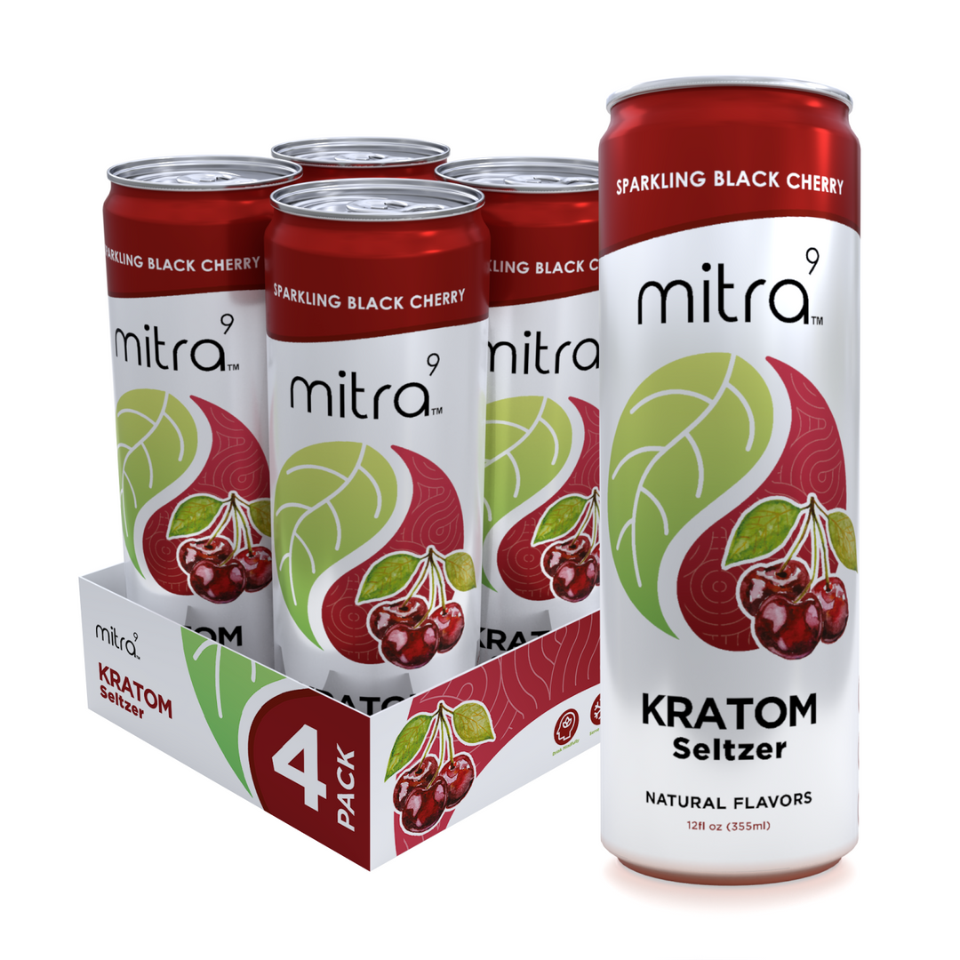 Black Cherry Kratom Seltzer