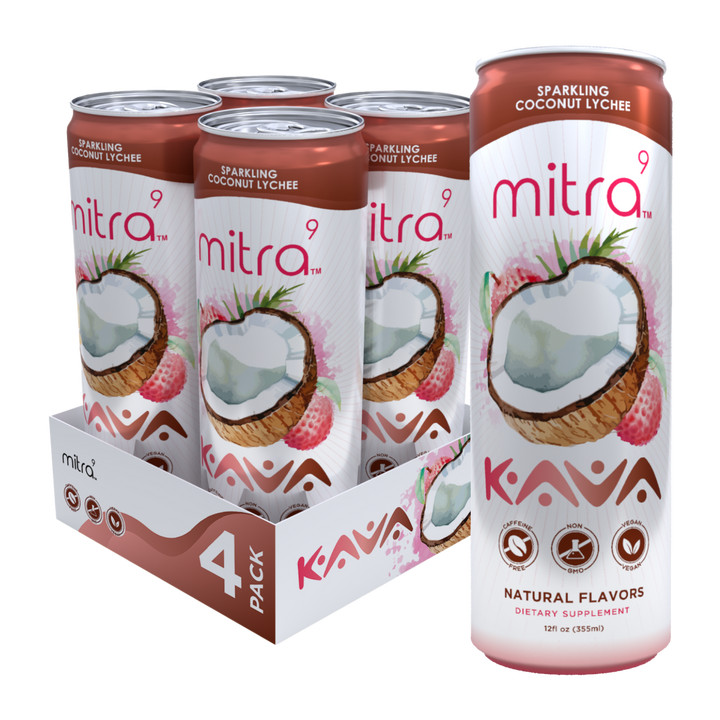 Coconut Kava Canned Drinks 4-Pack