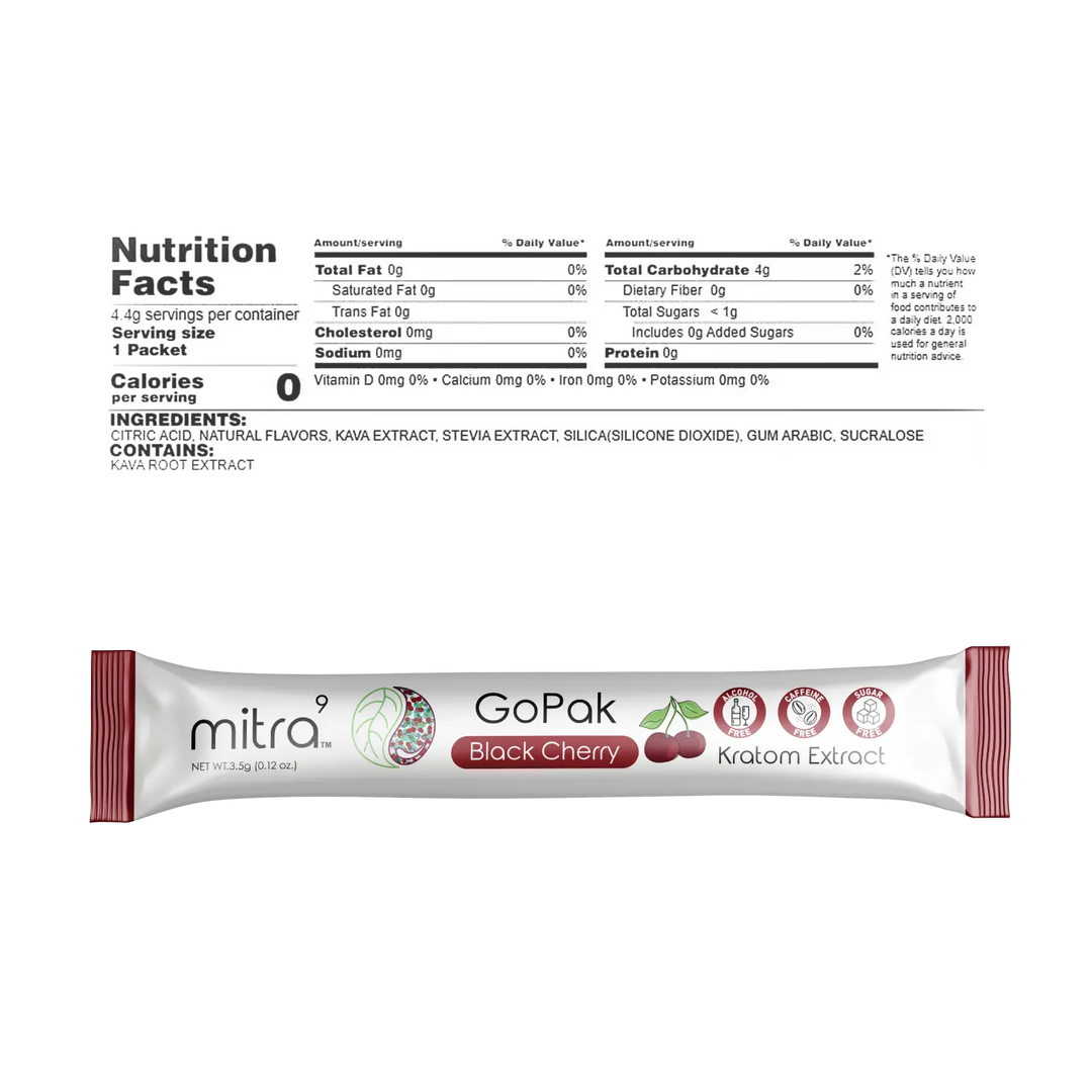 Black Cherry Kratom Powder GoPak