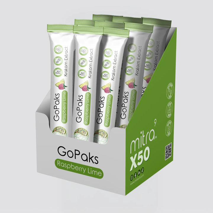 GoPak Kratom Powder Drink Mixes