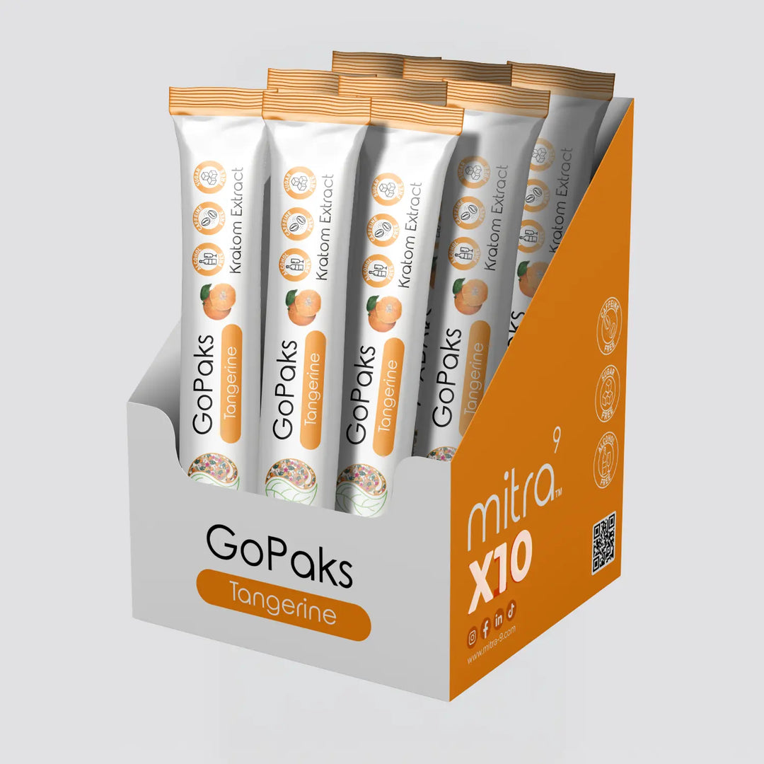 GoPak Kratom Powder Drink Mixes