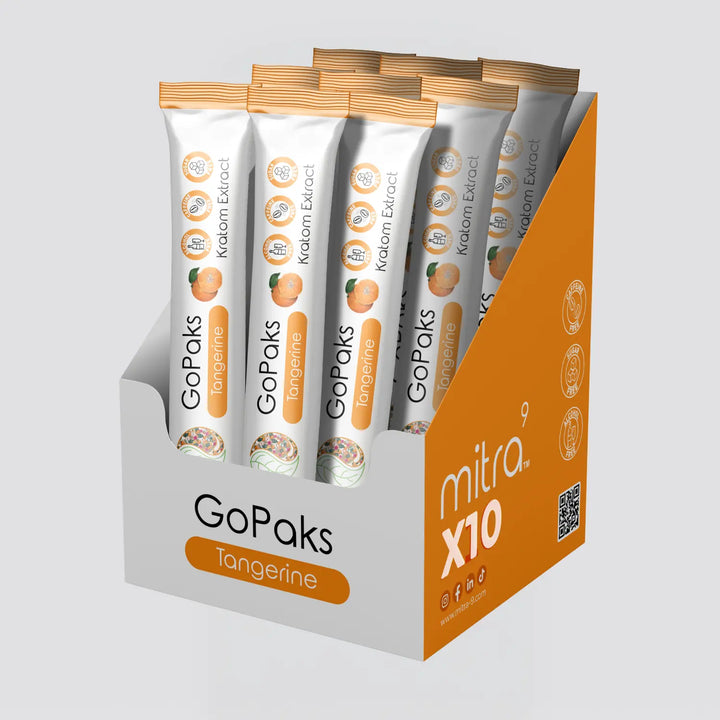 GoPak Kratom Powder Drink Mixes