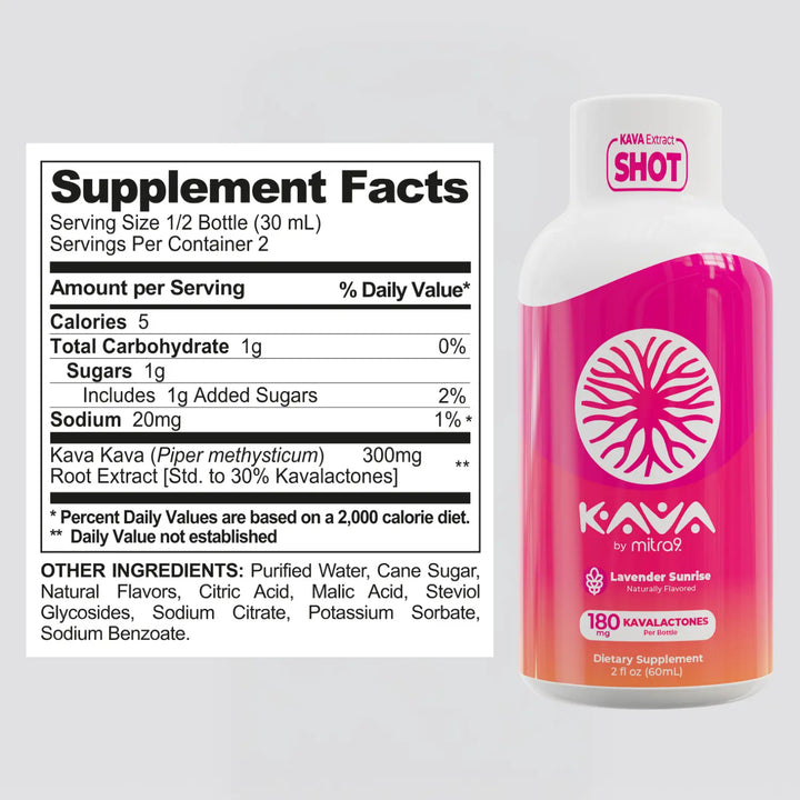 Lavender Sunrise Kava Shot