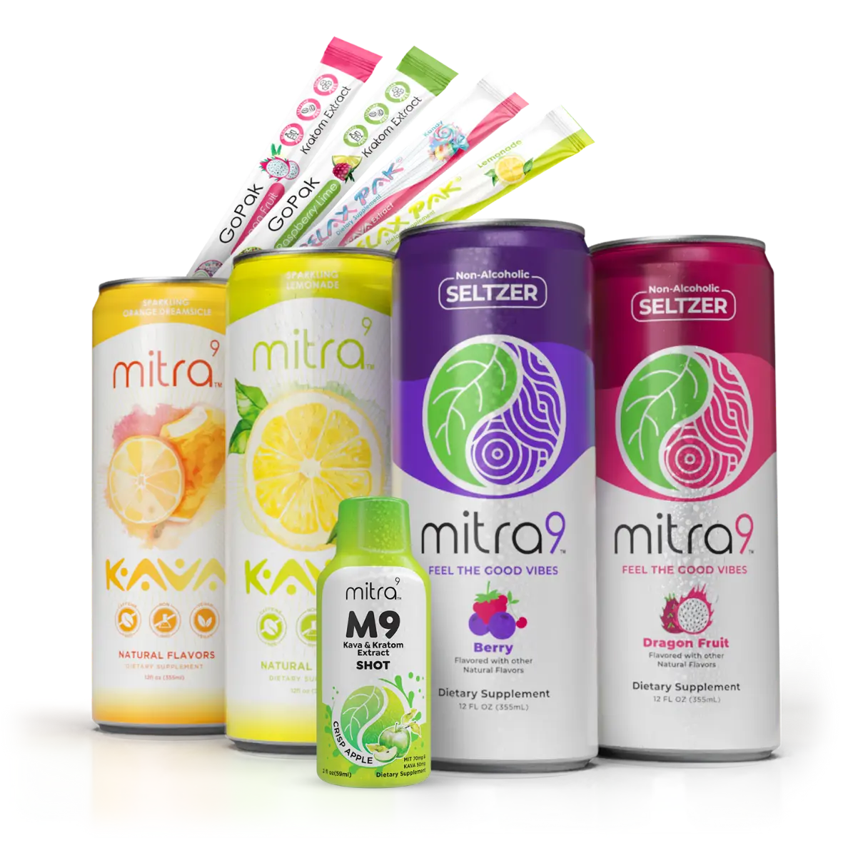 Mitra9 Kava Kratom Wellness Bundle