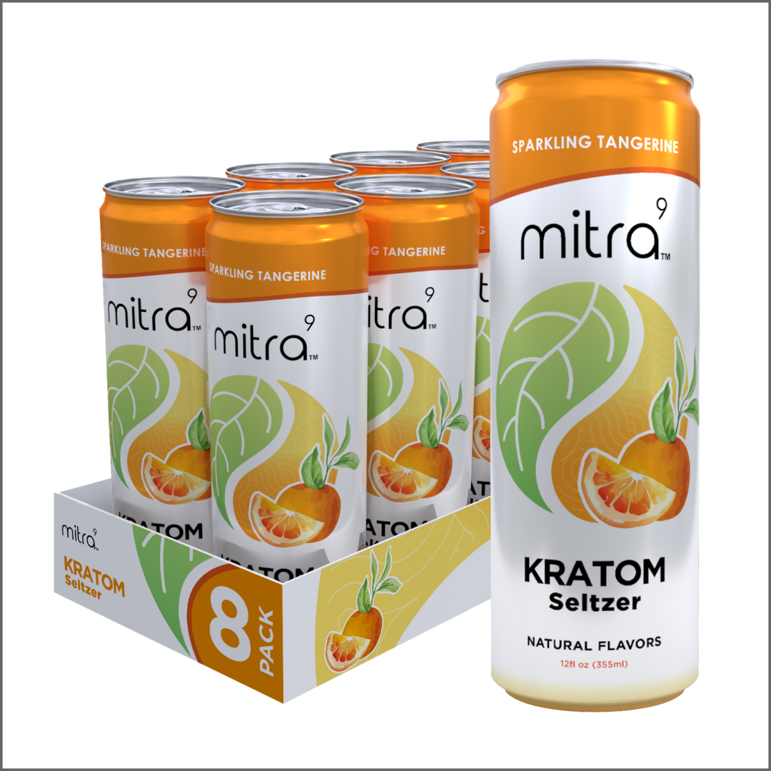 Tangerine Kratom Seltzer