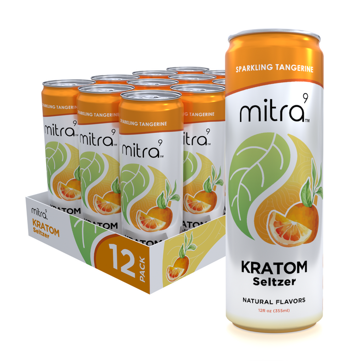 Tangerine Kratom Seltzer