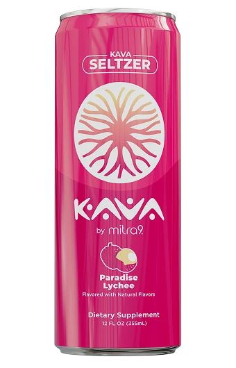 Paradise Lychee Kava Seltzer