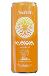 kava orange dreamsicle seltzer