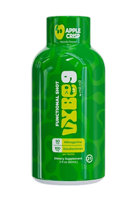 Apple Crisp VYBE9 Kava + Mitragynine Shot bottle — front view