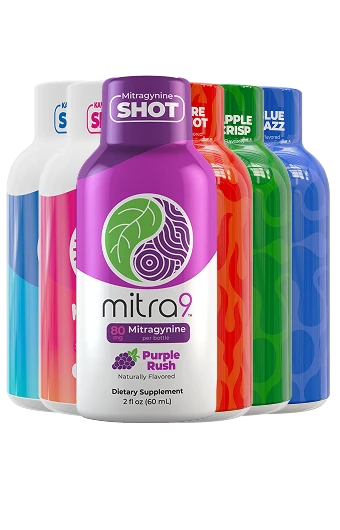 Kava + Mitragynine Shot Variety Pack — front view
