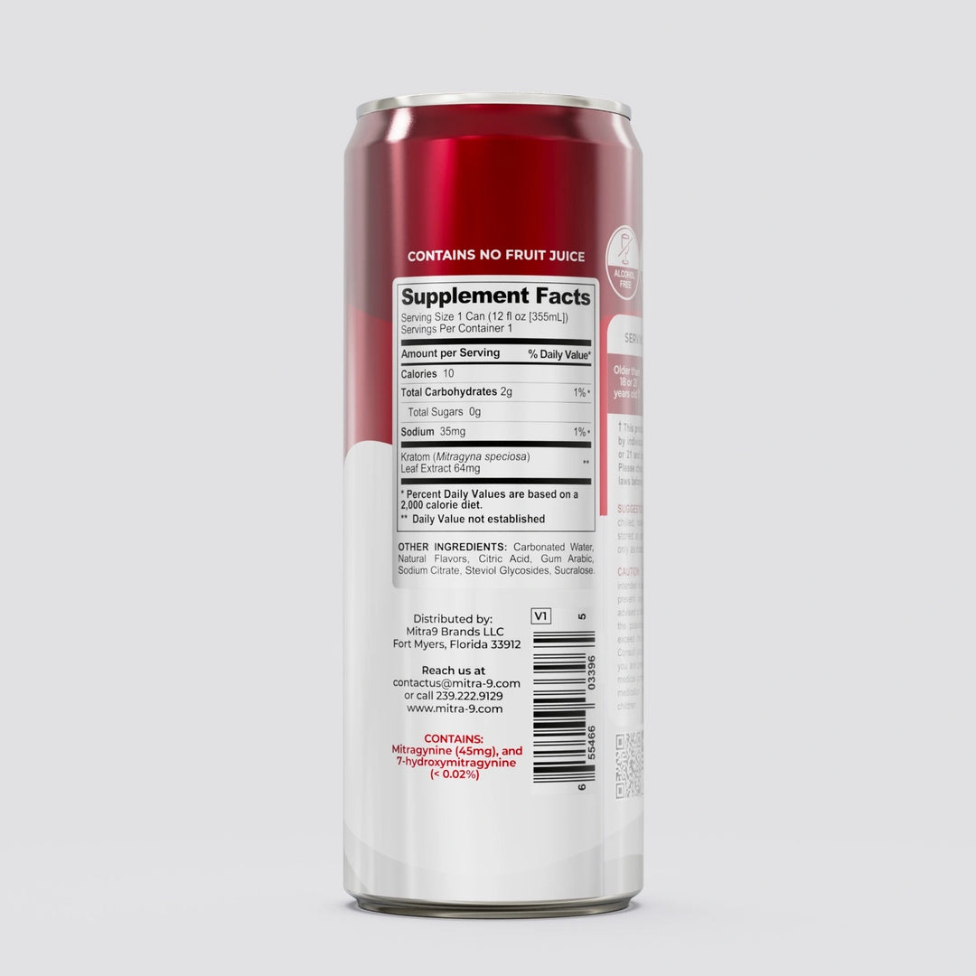 Black Cherry Kratom Seltzer