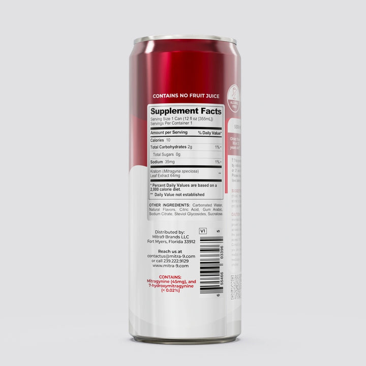 Black Cherry Kratom Seltzer