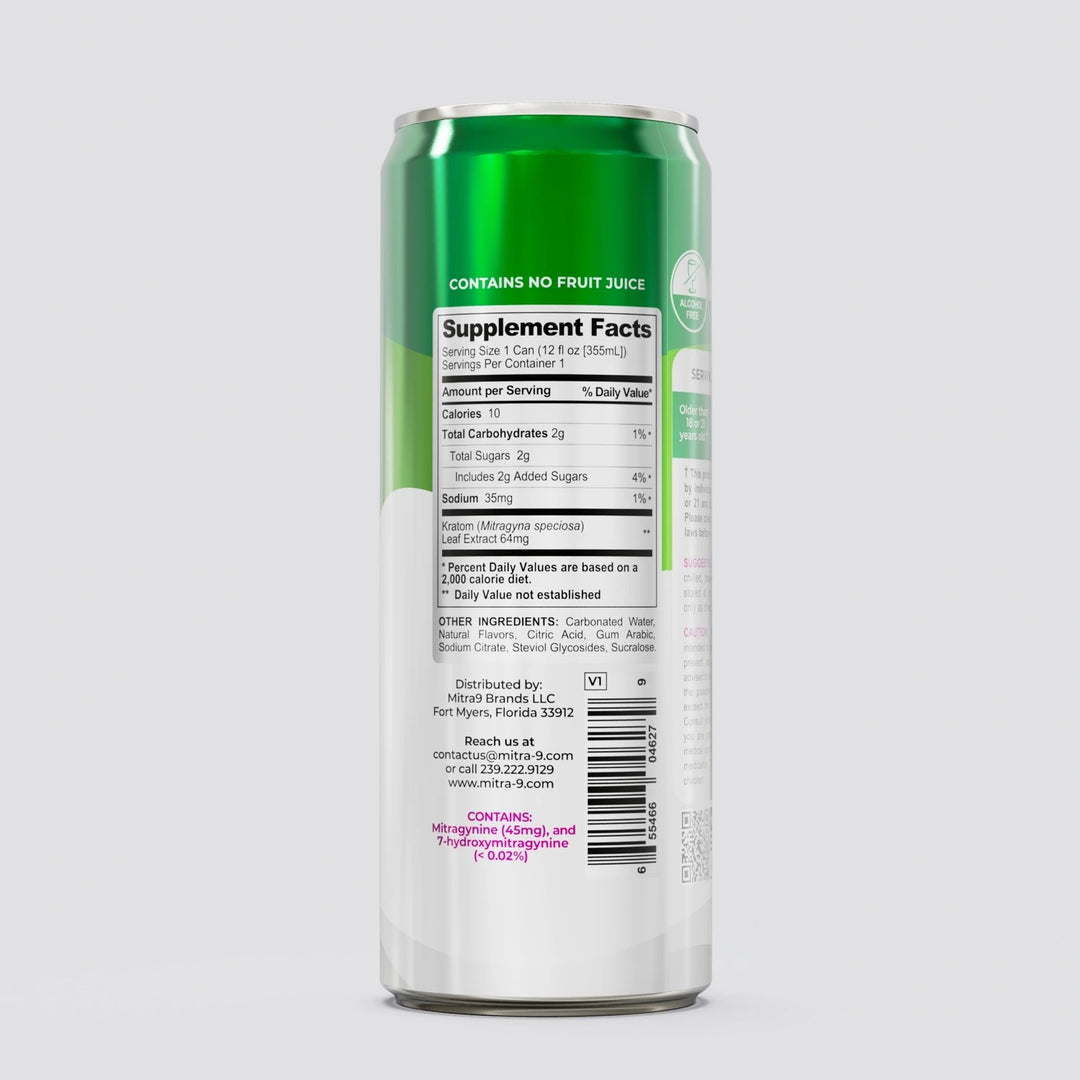 Raspberry Lime Kratom Seltzer