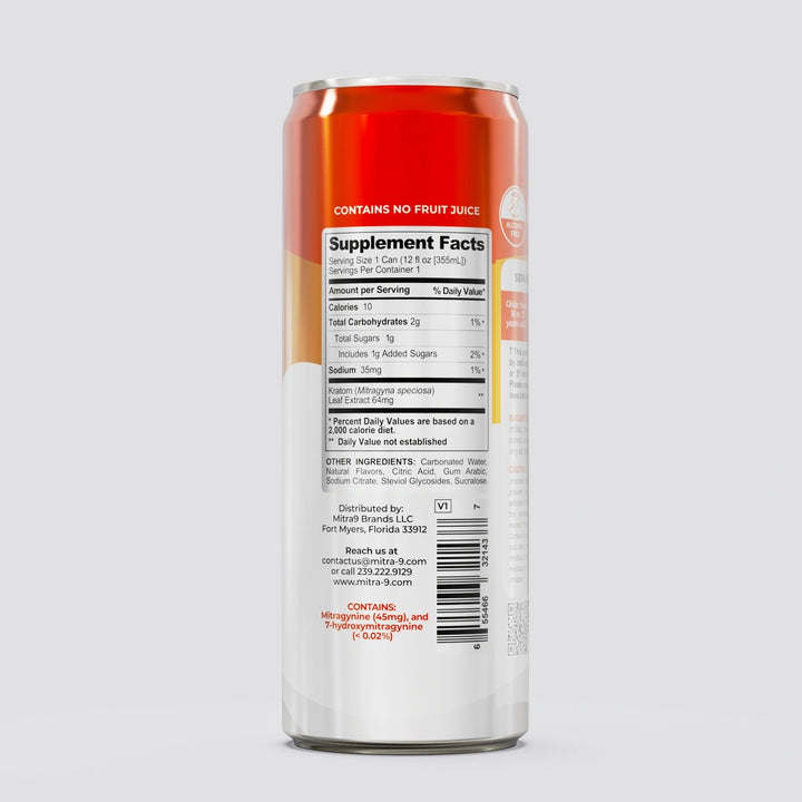 Tangerine Kratom Seltzer