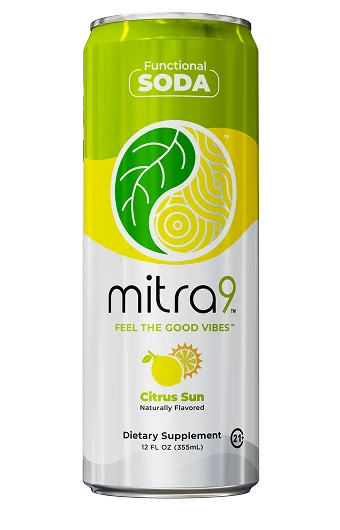 Citrus Sun Mitragynine Functional Soda can — front view