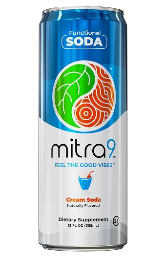 Cream Soda Mitragynine Functional Soda can — front view