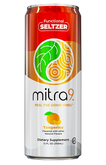 Tangerine Mitragynine Functional Seltzer