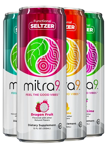 Mitragynine Functional Seltzer Variety Pack — front view