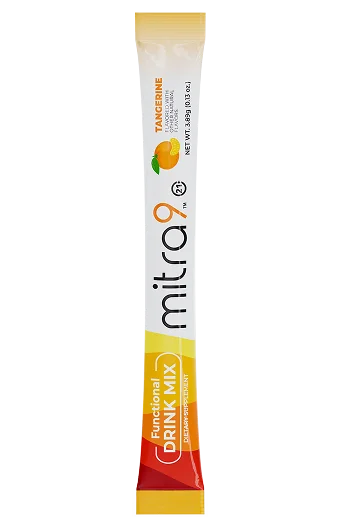 Tangerine Mitragynine Drink Mix packet — front view