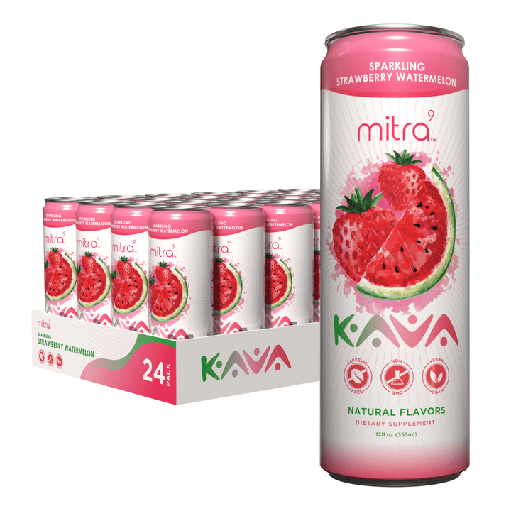 Strawberry Watermelon cava kava drink case